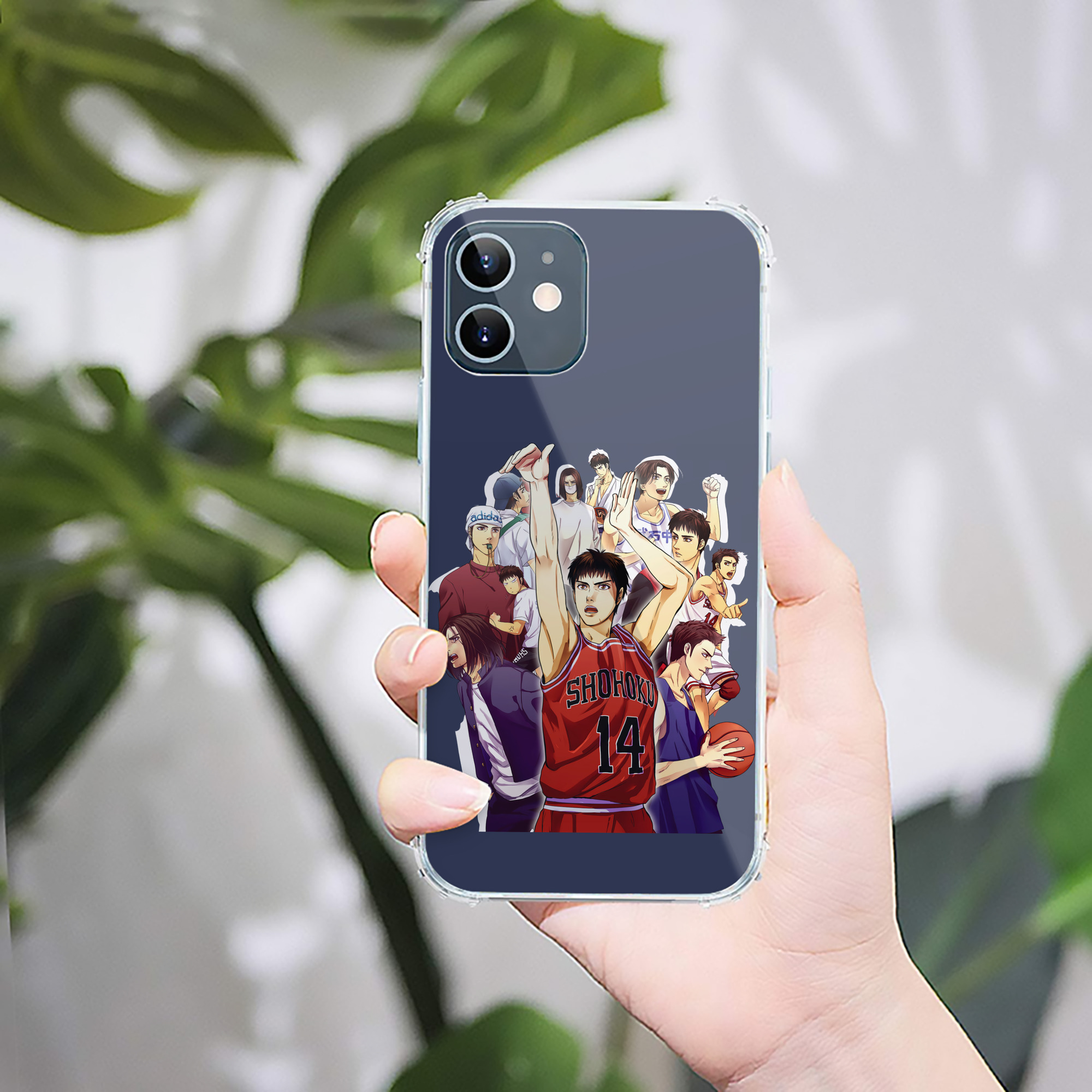 （画像用） SLAM DUNK／スラムダンク 【iPhone 12シリーズ対応】透明スマホケース（クリアソフトケース）